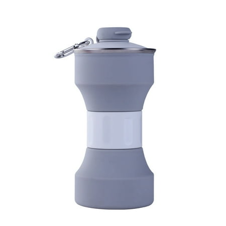 YOWELL Collapsible Water Bottle 650ml Camping Cup with Carabiner Reuseable Silicone Foldable Leak Proof Portable Sports Travel Water Bottles for Outdoor Travel Gym Hiking BPA Free Cycling Cups
YOWELL Collapsible Water Bottle 650ml Camping Cup with Carabiner Reuseable Silicone Foldable Leak Proof Portable Sports Travel Water Bottles for Outdoor Travel Gym Hiking BPA Free Cycling Cups