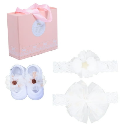 HEMOTON 1 Set Baby Bow-tie Sock Set Baby Clothing Creative Decorative Stock Shoes