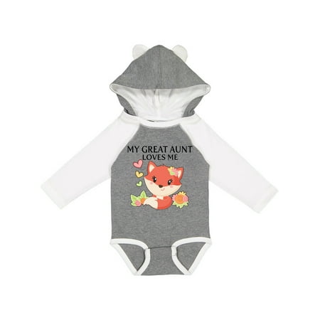 Inktastic My Great Aunt Loves Me- Little Fox Gift Baby Boy or Baby Girl Long Sleeve Bodysuit
Inktastic My Great Aunt Loves Me- Little Fox Gift Baby Boy or Baby Girl Long Sleeve Bodysuit