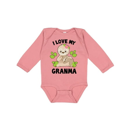 Inktastic Cute Sloth I Love My Granma with Green Leaves Gift Baby Boy or Baby Girl Long Sleeve Bodysuit
Inktastic Cute Sloth I Love My Granma with Green Leaves Gift Baby Boy or Baby Girl Long Sleeve Bodysuit
