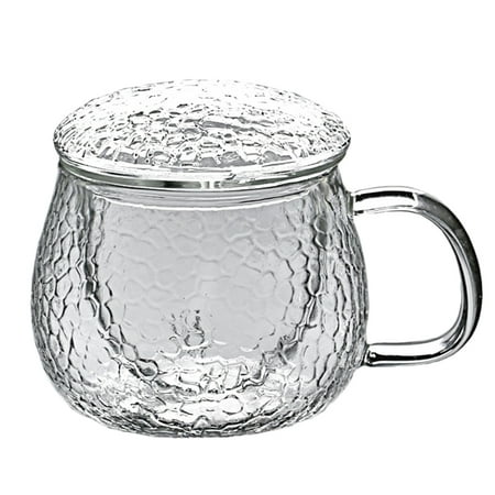 Hand Blown Heat Resistant Glass Tea Cup With Lid And Infuser Borosilicate Glass Tea Cup Innovative Tea With Filter-430Ml
Hand Blown Heat Resistant Glass Tea Cup With Lid And Infuser Borosilicate Glass Tea Cup Innovative Tea With Filter-430Ml