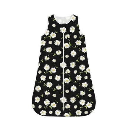 Fotbe Daisies Flowers Pattern Sleep Sack - Baby Wearable Blanket with Zipper Extra Soft Cotton Sleeveless Sleeping Bag for Infants-Large
Fotbe Daisies Flowers Pattern Sleep Sack - Baby Wearable Blanket with Zipper Extra Soft Cotton Sleeveless Sleeping Bag for Infants-Large