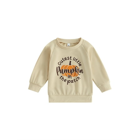 Qtinghua Toddler Baby Girls Boys Halloween Clothes Pumpkin Letter Print Sweatshirt Crew Neck Long Sleeve Pullover Fall Tops B 3-4 Years
Qtinghua Toddler Baby Girls Boys Halloween Clothes Pumpkin Letter Print Sweatshirt Crew Neck Long Sleeve Pullover Fall Tops B 3-4 Years