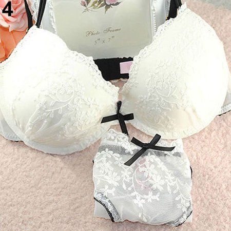 YXGla Women Sexy Lace Flower Embroider Bow Decor Push Up Bra Set Knickers Underwear
YXGla Women Sexy Lace Flower Embroider Bow Decor Push Up Bra Set Knickers Underwear