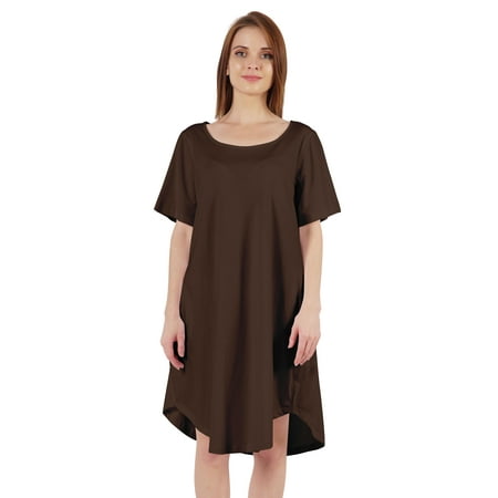 Inkmeso Nightgowns for WoMen s Short Sleeve W/ Round Neck Nightdress Jersey Tunic Loungewear
Inkmeso Nightgowns for WoMen s Short Sleeve W/ Round Neck Nightdress Jersey Tunic Loungewear