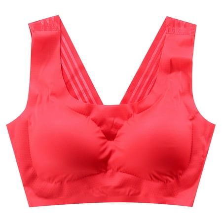 Women Ultra Thin Ice Silk Bra Comfortable Plus Size Seamless Wireless Sports Bra With Removable Pads Workout Bra
Women Ultra Thin Ice Silk Bra Comfortable Plus Size Seamless Wireless Sports Bra With Removable Pads Workout Bra