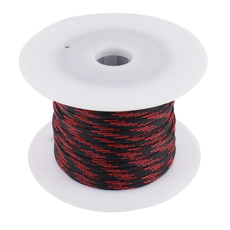 4mm Wide Car Audio Sleeving Braided Polyester Cable Cover Protector