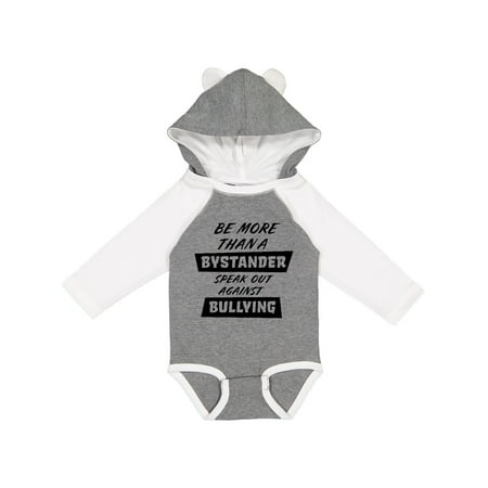 Inktastic Be More Than a Bystander- Speak Out Against Bullying Gift Baby Boy or Baby Girl Long Sleeve Bodysuit
Inktastic Be More Than a Bystander- Speak Out Against Bullying Gift Baby Boy or Baby Girl Long Sleeve Bodysuit