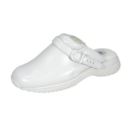 24 HOUR COMFORT Agnes Women s Wide Width Leather Mules