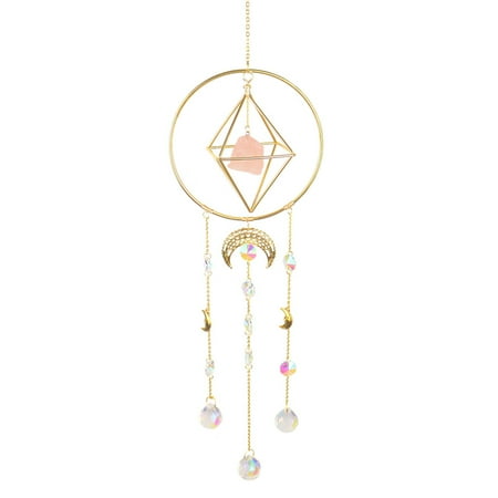 TBOLINE New Shining Crystal Light Catcher Prism Pendant Car Rainbow Maker Gift (Pink)
TBOLINE New Shining Crystal Light Catcher Prism Pendant Car Rainbow Maker Gift (Pink)