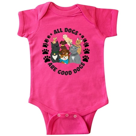 Inktastic All Dogs are Good Dogs with Cute Dog Family Gift Baby Boy or Baby Girl Bodysuit
Inktastic All Dogs are Good Dogs with Cute Dog Family Gift Baby Boy or Baby Girl Bodysuit