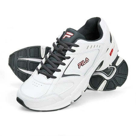 

Fila Memory Foam Athletic Shoe - 7.5 - White/Gray - Synthetic