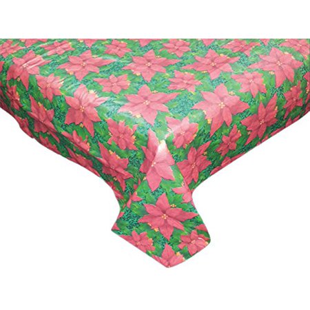 Park Avenue Deluxe Collection Park Avenue Deluxe Collection 70" Round Vinyl Tablecloth with Polyester Flannel Backing, Patt