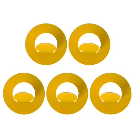 5PCS European Style Adhesive Iron Hooks Wall Mounted Single Prong Hangers Home Decor for Bedroom Bathroom (Yellow)
5PCS European Style Adhesive Iron Hooks Wall Mounted Single Prong Hangers Home Decor for Bedroom Bathroom (Yellow)