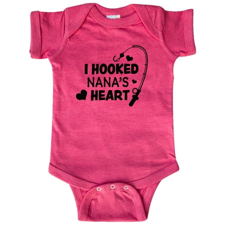 Inktastic I Hooked Nana s Heart with Fishing Rod Gift Baby Boy or Baby Girl Bodysuit
Inktastic I Hooked Nana s Heart with Fishing Rod Gift Baby Boy or Baby Girl Bodysuit