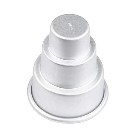 Feiona Three-layer Round Baking Tier Cake Pans Aluminum DIY Mini Cake Pan Mold Baking Tools For Baking Steaming Serving S/M/L
Feiona Three-layer Round Baking Tier Cake Pans Aluminum DIY Mini Cake Pan Mold Baking Tools For Baking Steaming Serving S/M/L
