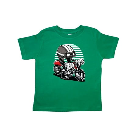 Inktastic Caferacer Helmet Gift Toddler Boy or Toddler Girl T-Shirt