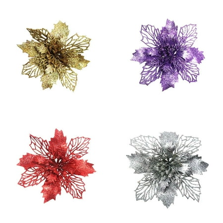 MOVAWAKY Christmas Tree Ornaments Christmas Flower Xmas Ornament 5Pcs Flowers in Vase
MOVAWAKY Christmas Tree Ornaments Christmas Flower Xmas Ornament 5Pcs Flowers in Vase