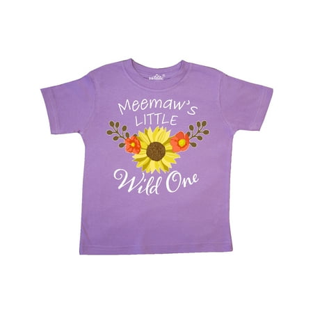 Inktastic Meemaw s Little Wild 1 with Beautiful Sunflower Gift Toddler Boy or Toddler Girl T-Shirt
Inktastic Meemaw s Little Wild 1 with Beautiful Sunflower Gift Toddler Boy or Toddler Girl T-Shirt