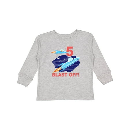 Inktastic Outer Space 5th Birthday Gift Toddler Boy or Toddler Girl Long Sleeve T-Shirt
Inktastic Outer Space 5th Birthday Gift Toddler Boy or Toddler Girl Long Sleeve T-Shirt