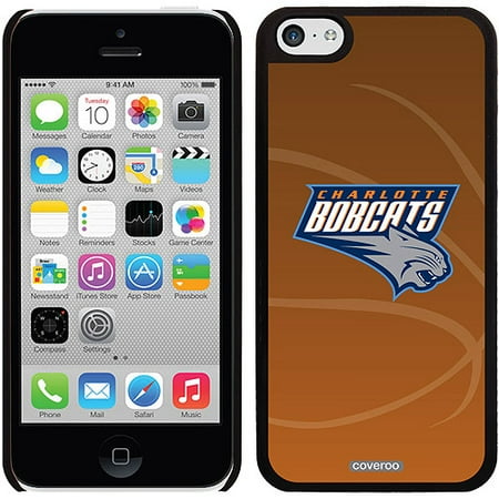 Charlotte Bobcats Basketball Design on iPhone 5c Thinshield Snap-On Case by Coveroo