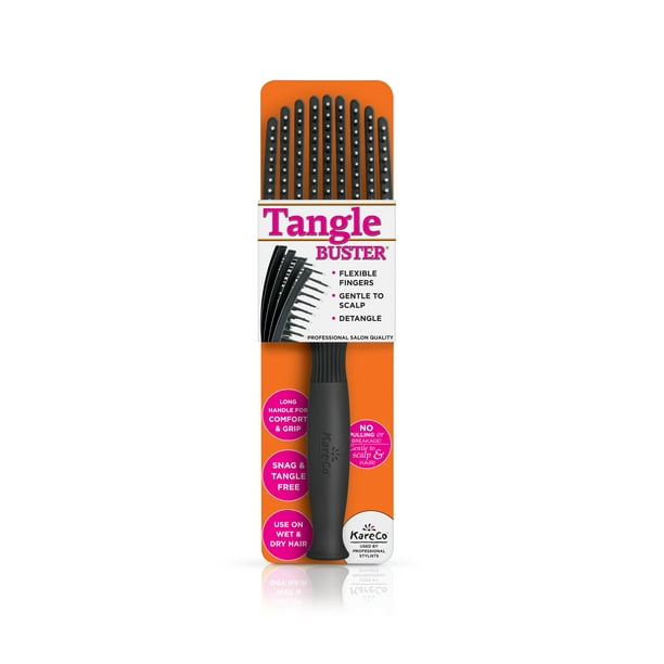KareCo Tangle Buster Flexible Paddle Brush