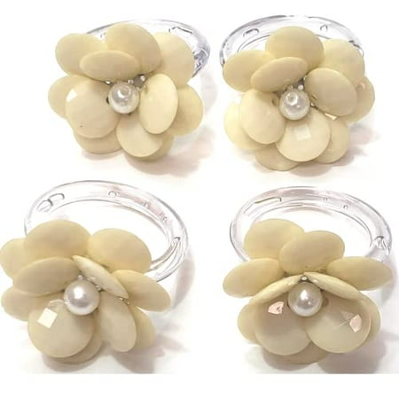 Maison Charlo | Set of 4 Delicate Beige Flower Napkin Rings | Perfect for Easter Mother s Day Christmas New Year Weddings Banquets Birthdays
Maison Charlo | Set of 4 Delicate Beige Flower Napkin Rings | Perfect for Easter Mother s Day Christmas New Year Weddings Banquets Birthdays