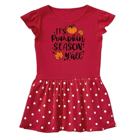 Inktastic Thanksgiving It s Pumpkin Season Y all with Fall Leaves Gift Baby Girl Dress
Inktastic Thanksgiving It s Pumpkin Season Y all with Fall Leaves Gift Baby Girl Dress