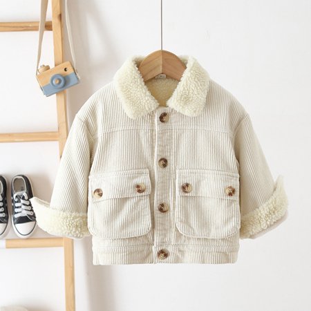 DENGDENG Baby Toddler Child Children Kids Button Up Fleece Jacket Pockets Long Sleeve Coat Winter Warm Turndown Collar Clothes
DENGDENG Baby Toddler Child Children Kids Button Up Fleece Jacket Pockets Long Sleeve Coat Winter Warm Turndown Collar Clothes