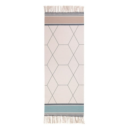 Woven Cotton Decorative Geometric pattern Decorative border Flag Dining Table Coffee Table Decor Table Runner Room Decor Burlap Carpet S 2
Woven Cotton Decorative Geometric pattern Decorative border Flag Dining Table Coffee Table Decor Table Runner Room Decor Burlap Carpet S 2