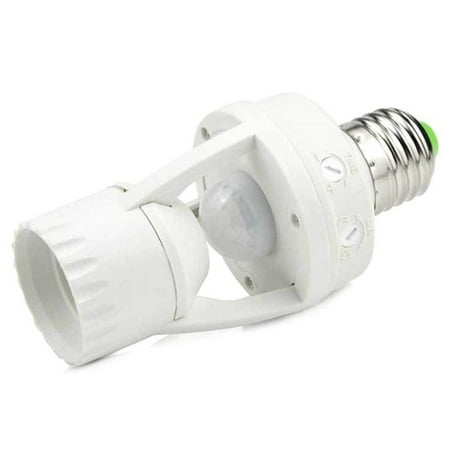 Yesfashion E27 LED Lamp Bulb Holder Light Socket Switch Infrared PIR Motion Sensor
Yesfashion E27 LED Lamp Bulb Holder Light Socket Switch Infrared PIR Motion Sensor