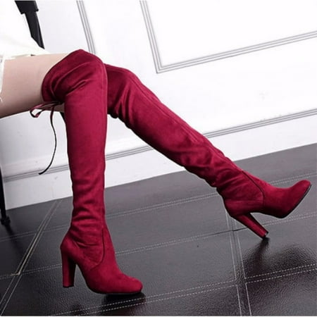 Women Over the Knee Boots Block Winter Thigh High Suede Low Above Flat Long Best Autumn Comfort Pointed toe
Women Over the Knee Boots Block Winter Thigh High Suede Low Above Flat Long Best Autumn Comfort Pointed toe
