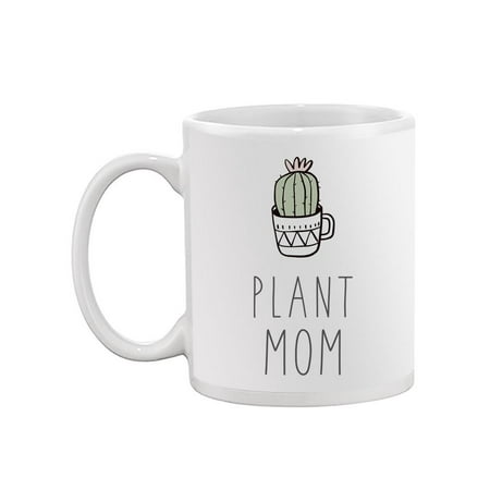 Plant Mom Cactus Design Mug -Image by Shutterstock