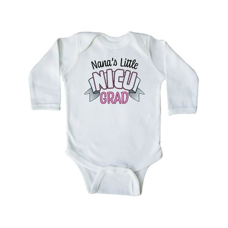 Inktastic Nana s Little Nicu Grad in Pink with Banner Gift Baby Boy or Baby Girl Long Sleeve Bodysuit
Inktastic Nana s Little Nicu Grad in Pink with Banner Gift Baby Boy or Baby Girl Long Sleeve Bodysuit