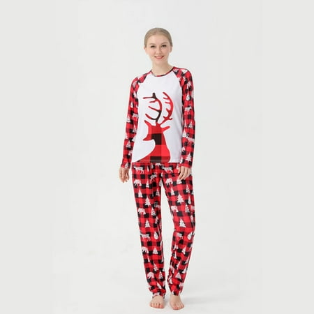 Fiudx Parent-child Warm Christmas Set Printed Home Wear Pajamas Two-piece Mom Set New 541
Fiudx Parent-child Warm Christmas Set Printed Home Wear Pajamas Two-piece Mom Set New 541