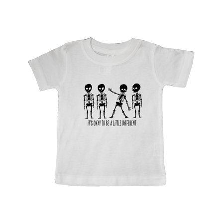 Inktastic It s Okay to be a Little Different Skeletons Gift Baby Boy or Baby Girl T-Shirt
Inktastic It s Okay to be a Little Different Skeletons Gift Baby Boy or Baby Girl T-Shirt