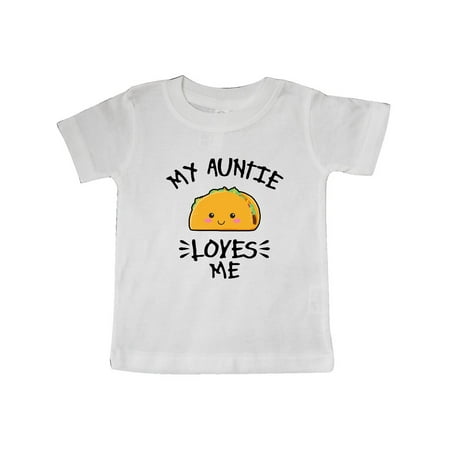 Inktastic My Auntie Loves Me with Taco Illustration Gift Baby Boy or Baby Girl T-Shirt
Inktastic My Auntie Loves Me with Taco Illustration Gift Baby Boy or Baby Girl T-Shirt