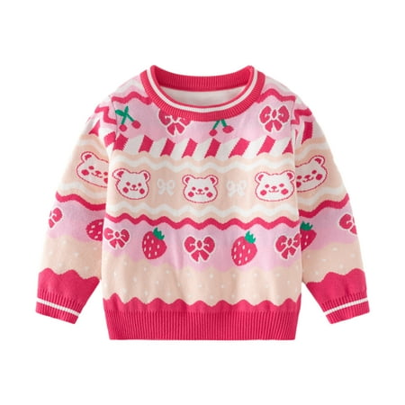 LYMAYTER Little Girls Sweet Sweater for Kids Baby Long Sleeves Knit Top Toddler Thickened Sweaters 1-6 Years
LYMAYTER Little Girls Sweet Sweater for Kids Baby Long Sleeves Knit Top Toddler Thickened Sweaters 1-6 Years
