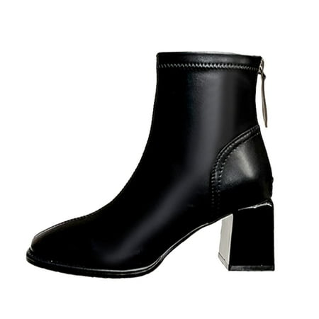 fvwitlyh Ankle Boots for Women Borne Boots Womens Leather Fashion Women Artificial Leather Solid Color Autumn Thick Sole Square Boot Socks for Women
fvwitlyh Ankle Boots for Women Borne Boots Womens Leather Fashion Women Artificial Leather Solid Color Autumn Thick Sole Square Boot Socks for Women