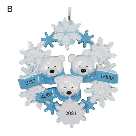 Pnellth Christmas Ornaments Eye-catching Waterproof PVC Bear Family Hanging Pendants Xmas Decor for Home
Pnellth Christmas Ornaments Eye-catching Waterproof PVC Bear Family Hanging Pendants Xmas Decor for Home