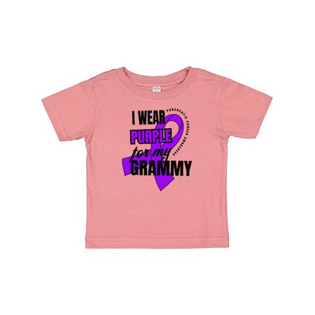 Inktastic I Wear Purple For My Grammy Pancreatic Cancer Awareness Gift Baby Boy or Baby Girl T-Shirt
Inktastic I Wear Purple For My Grammy Pancreatic Cancer Awareness Gift Baby Boy or Baby Girl T-Shirt