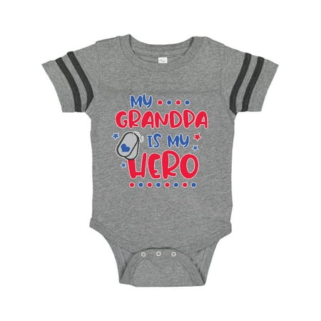 Inktastic Memorial Day My Grandpa is My Hero Gift Baby Boy or Baby Girl Bodysuit
Inktastic Memorial Day My Grandpa is My Hero Gift Baby Boy or Baby Girl Bodysuit