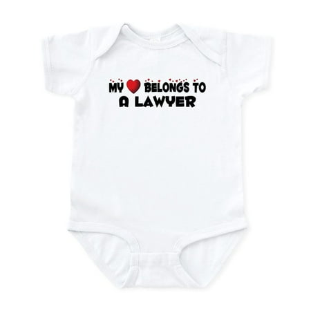 CafePress - Belongs To A Lawyer Infant Bodysuit - Baby Light Bodysuit Size Newborn - 24 Months
CafePress - Belongs To A Lawyer Infant Bodysuit - Baby Light Bodysuit Size Newborn - 24 Months