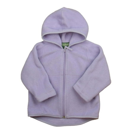 Pre-owned L.L. Bean Girls Purple Fleece size: 12-18 Months