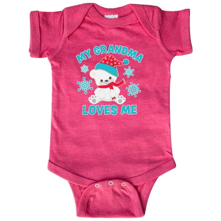 Inktastic Polar Bear My Grandma Loves Me in Santa Hat with Snowflakes Gift Baby Boy or Baby Girl Bodysuit
Inktastic Polar Bear My Grandma Loves Me in Santa Hat with Snowflakes Gift Baby Boy or Baby Girl Bodysuit