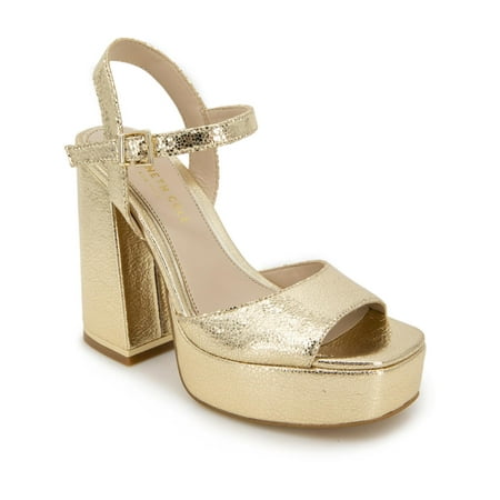 Kenneth Cole New York Womens Dolly Square Toe Evening Heels