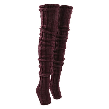 Spring hue Women Solid color Long Tube Socks Toeless Warm Over The Knee High Knit Boot Socks
Spring hue Women Solid color Long Tube Socks Toeless Warm Over The Knee High Knit Boot Socks
