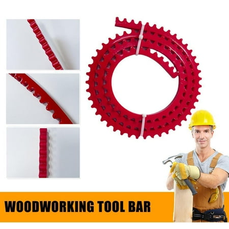 2M Woodworking Gear-Driven Profiling Strip w/ Excellent Rebound for Complex Shapes 6.6 FT