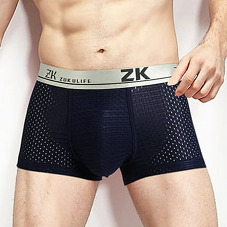 Alueeu Men s Summer New Ice Silk Sexy Underwear Fashion Breathable Sexy Underwear Performance Underwear for Men
Alueeu Men s Summer New Ice Silk Sexy Underwear Fashion Breathable Sexy Underwear Performance Underwear for Men