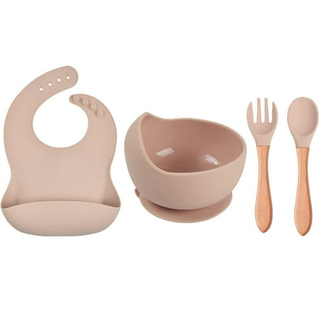 Livesture Baby Dinner Plate Children s Bowl Spoon Bib Set Suction Cup 4pc Set milk tea
Livesture Baby Dinner Plate Children s Bowl Spoon Bib Set Suction Cup 4pc Set milk tea